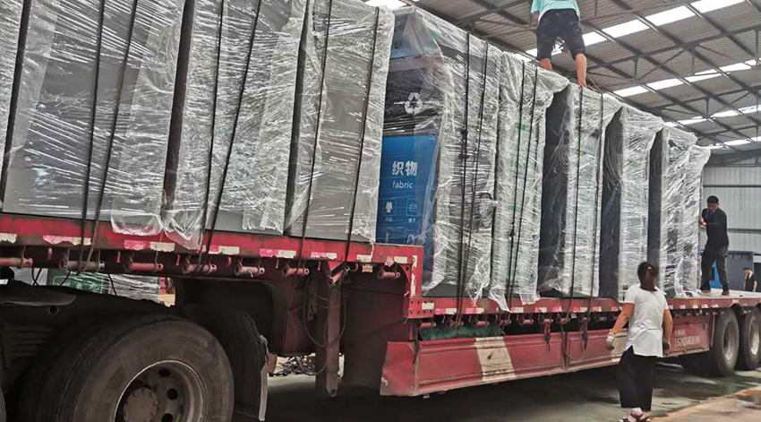 智能垃圾箱發(fā)貨案例