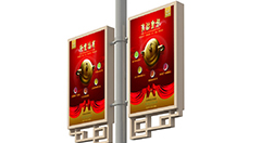 戶外燈桿燈箱廣告牌有什么功能?